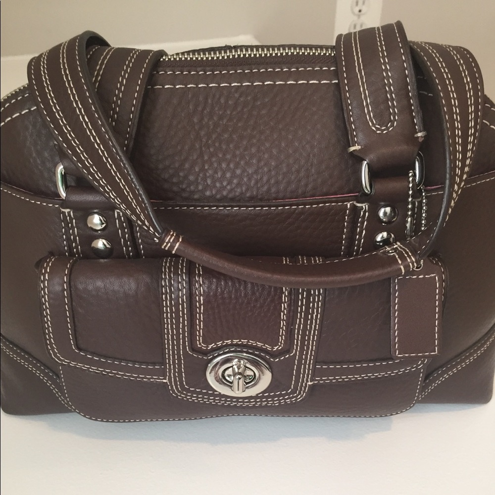 Coach Leather Satchel - NWOT - Picture 4 of 8