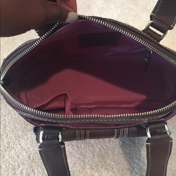 Coach Leather Satchel - NWOT - Picture 6 of 8