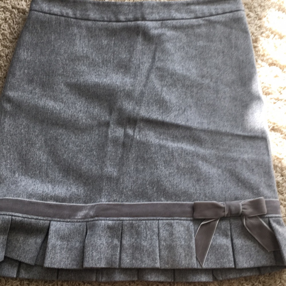 Banana Republic gray wool skit