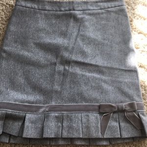 Banana Republic gray wool skit