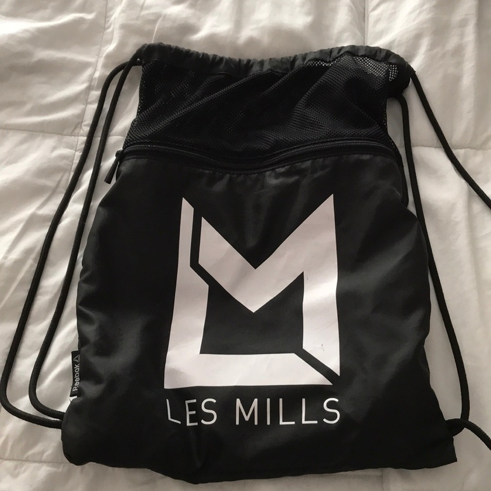 Les mills Reebok draw string bag