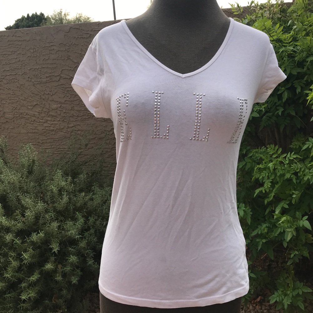 ELLE Fashion Studded Tee