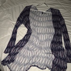 H&M tribal print cardigan