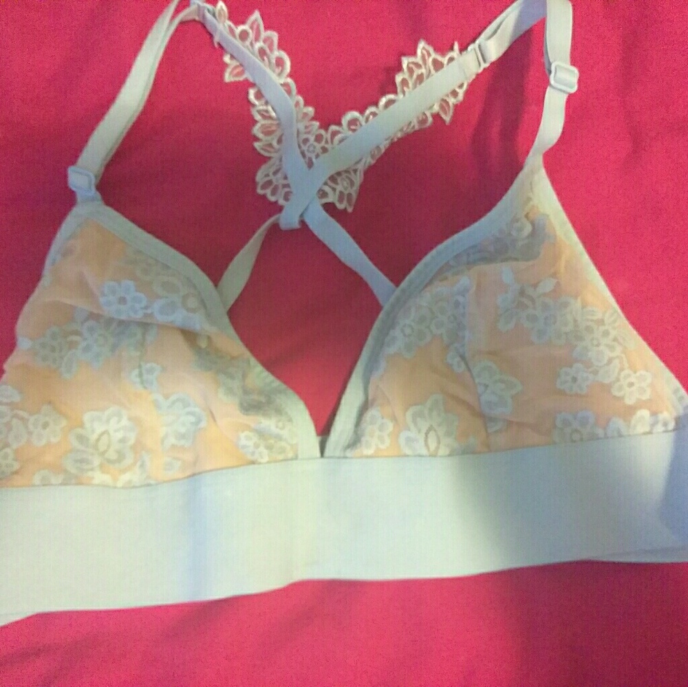 Blue/Cream VS Pink Bralette