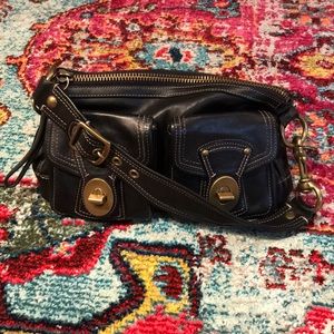 COACH Legacy Black Leather Purse 👜 🌈