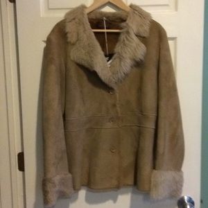 SALE DANIER GENUINE SHEARLING JACKET SO WARM!