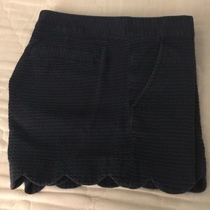 Navy Blue Lilly Pulitzer Shorts size 4