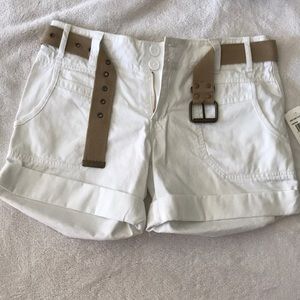 Anthropologie Sanctuary Surplus White Jean Short