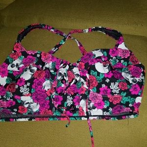 NEW TORRID bathing suit top.