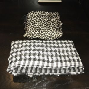 Bundle of 2 Hot  Topic Wraps/Scarves