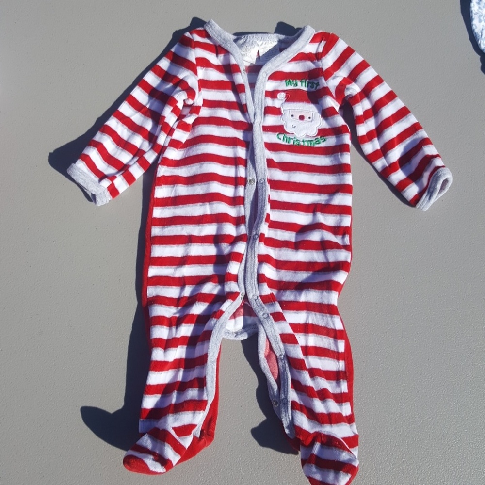 My first Christmas onsie