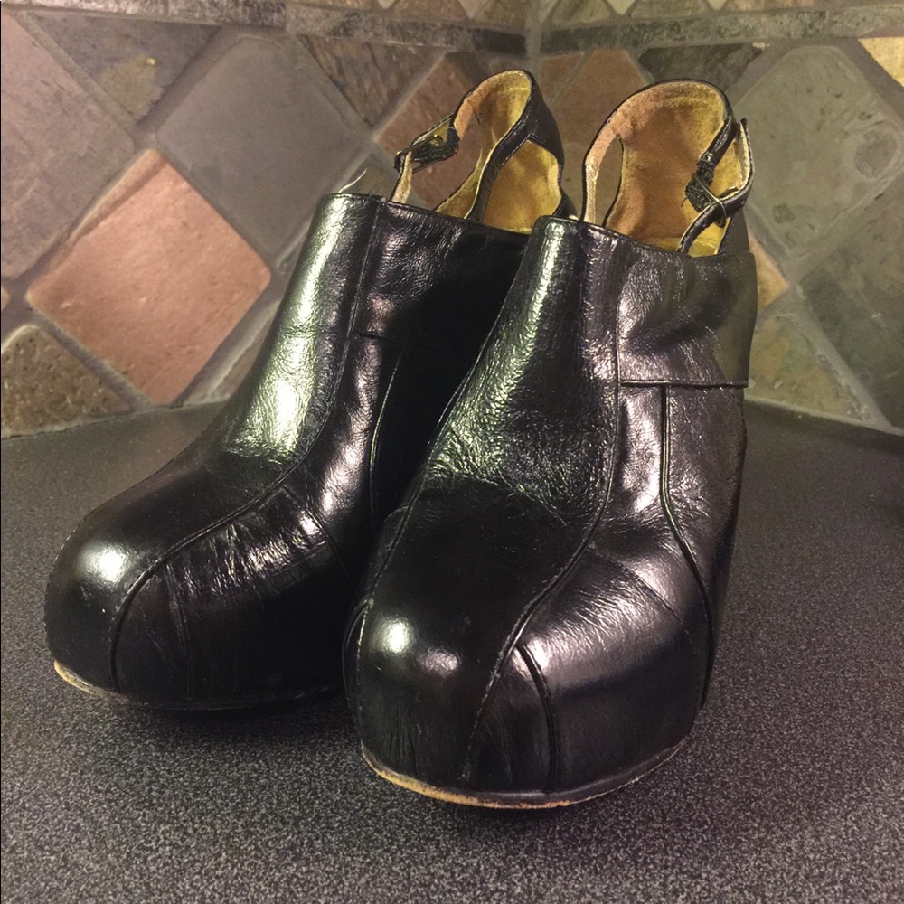 Leather Booties - image 1