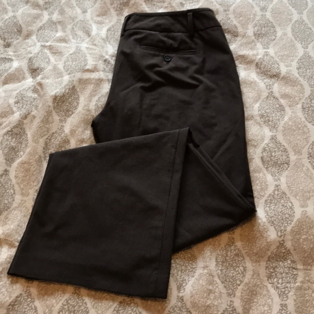 Wide leg dress pants