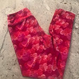 Tween Lularoe Valentine Leggings