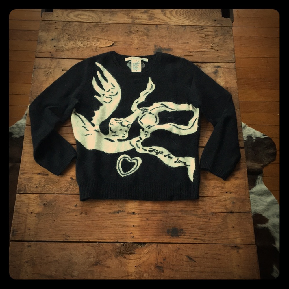 Diane vonFurstenberg “Fight for Love” sweater