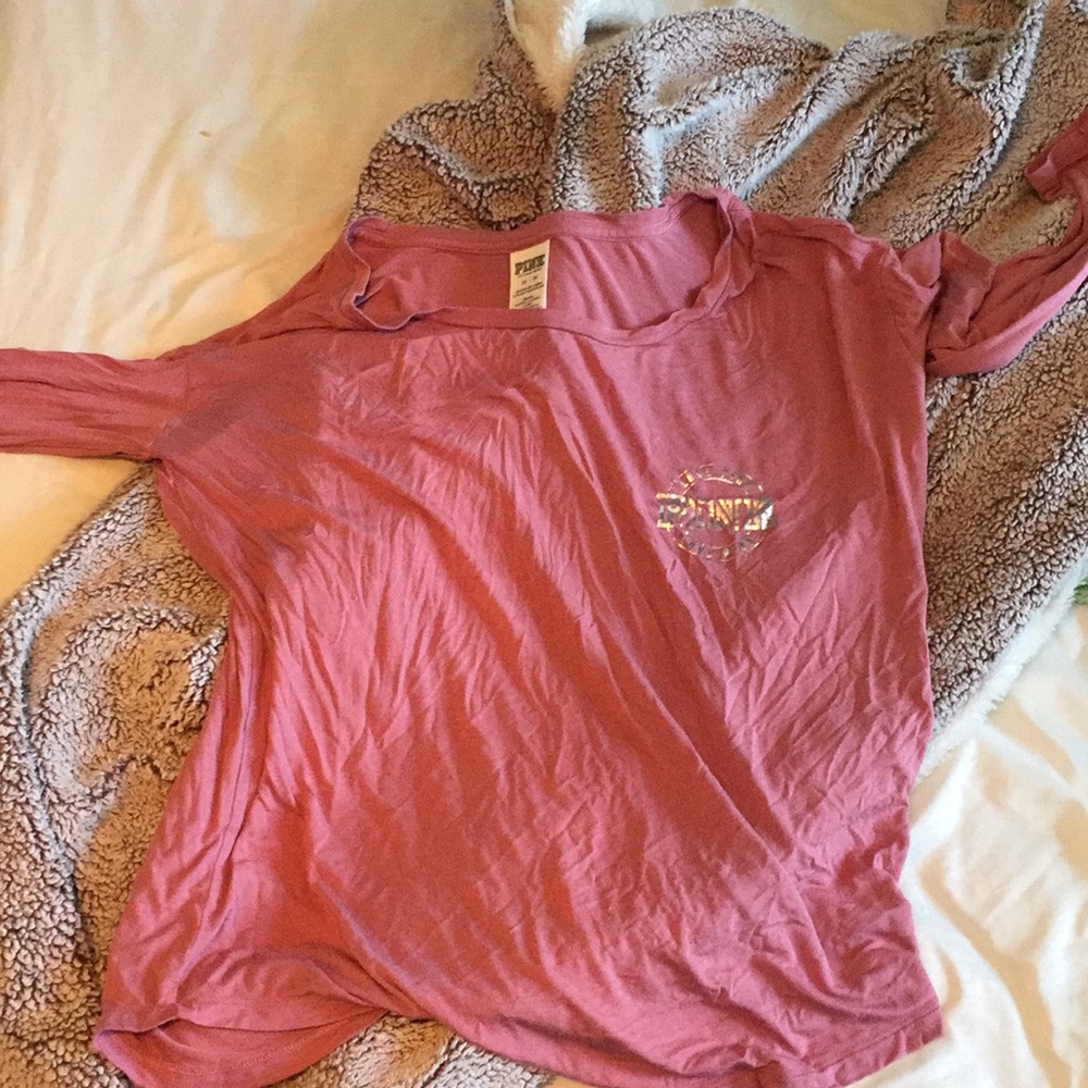 PINK long sleeved shirt