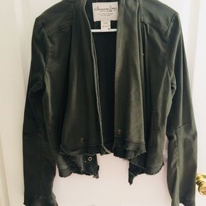 Never Worn American Rag Army Green Jacket