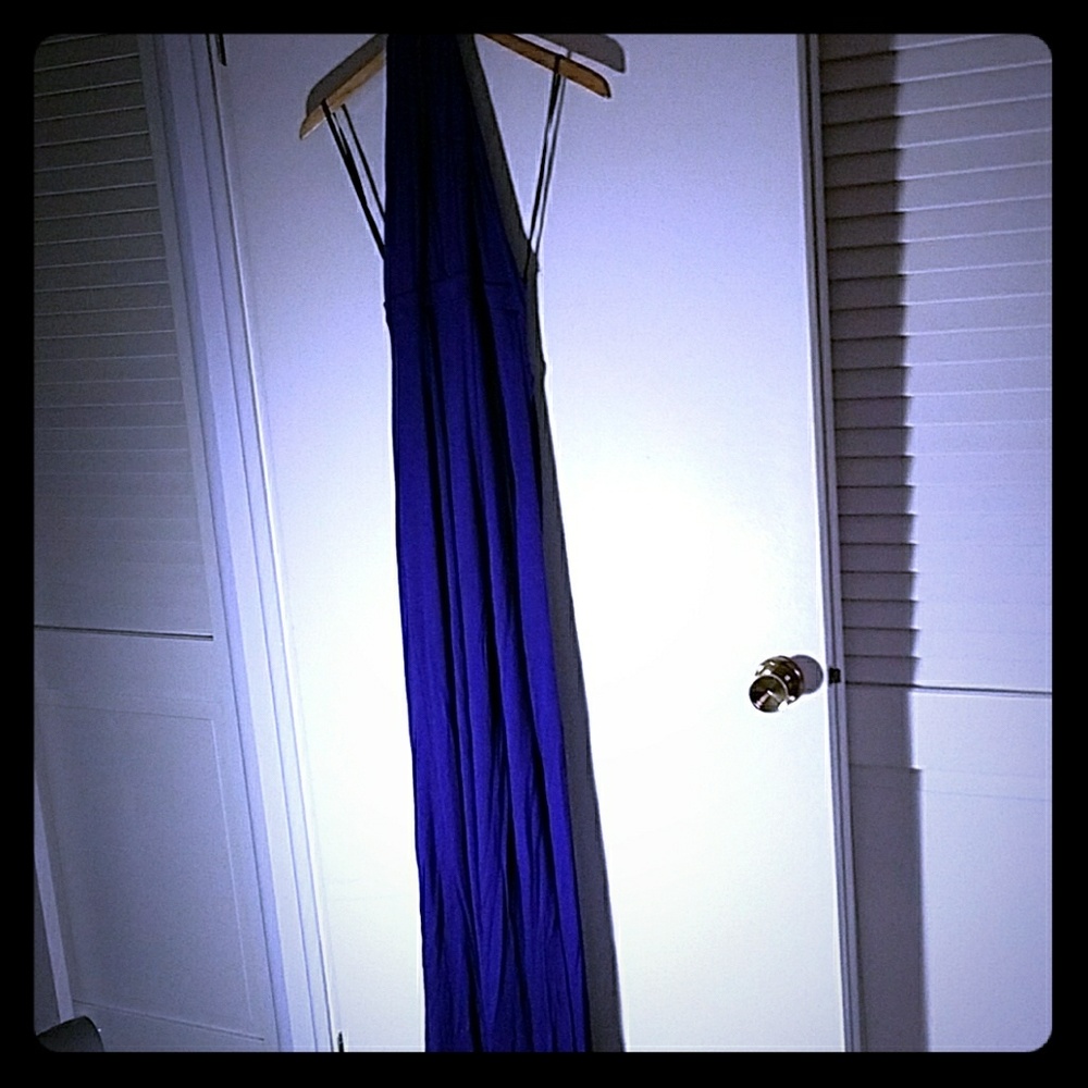 Tart royal purple infinity dress