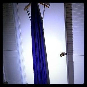 Tart royal purple infinity dress