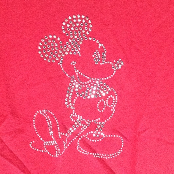 Red Disney Mickey Mouse T shirt kids Large - Picture 2 of 3