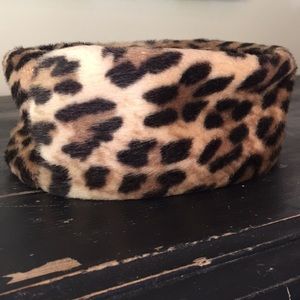 LEOPARD VINTAGE PILL HAT