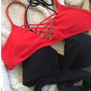 CUPSHE: Bathing suit TOPS only.