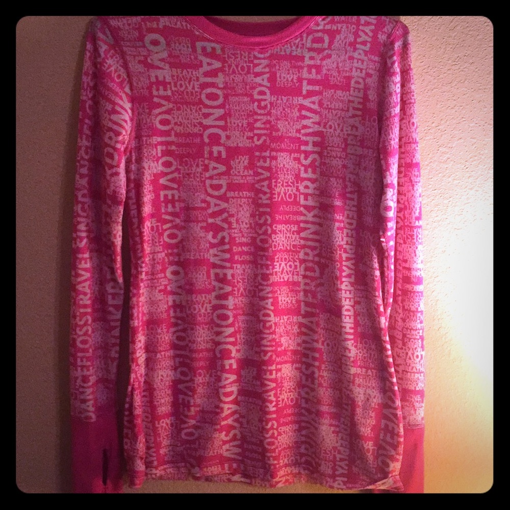 Rare Lululemon Manifesto Top