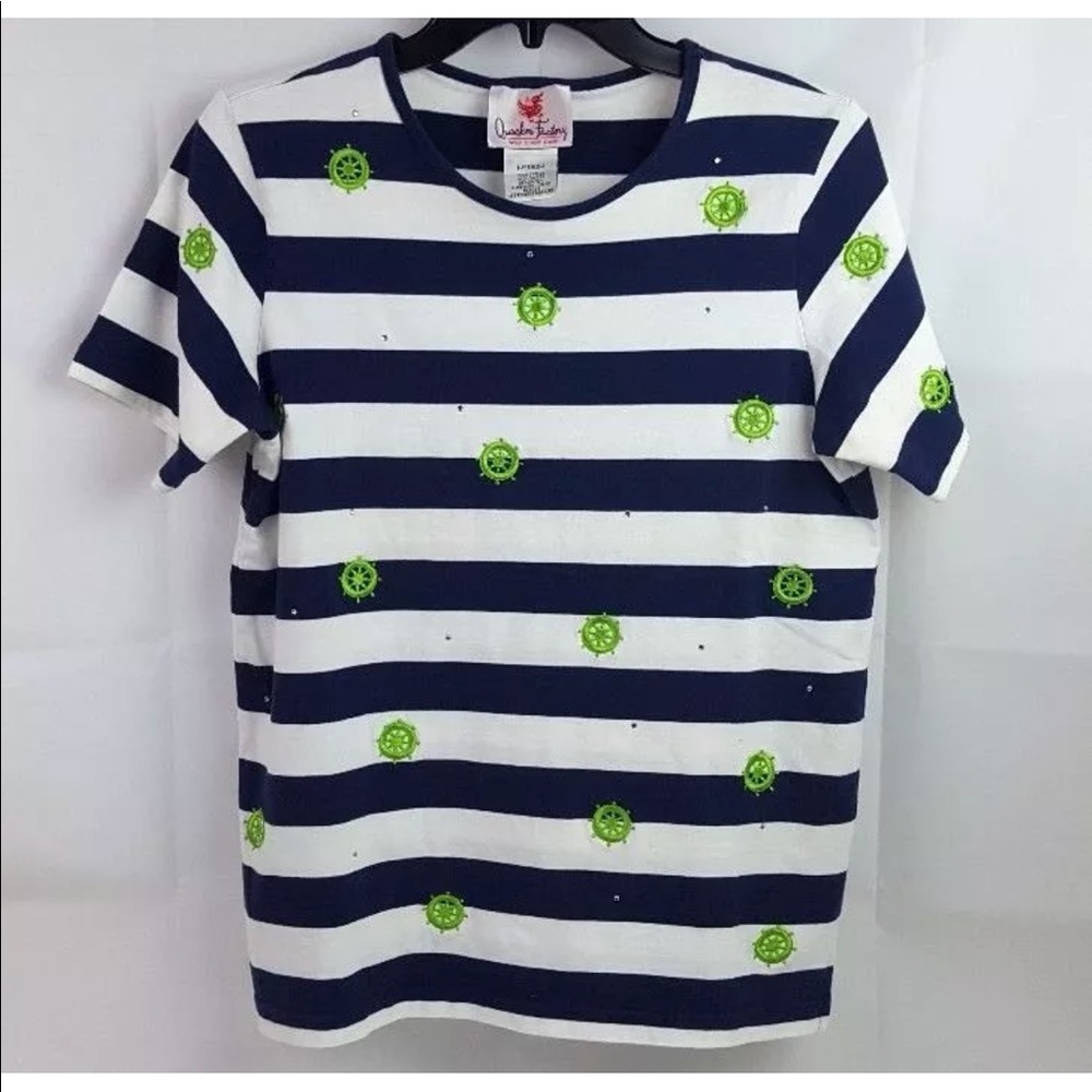 🐝The Quacker Factory Ship wheels and Stripes🐝