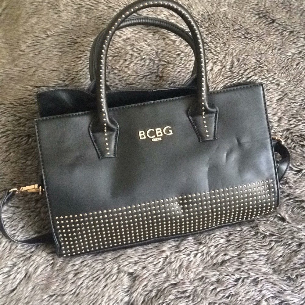 BCBG bag with arm straps and cross body attachment