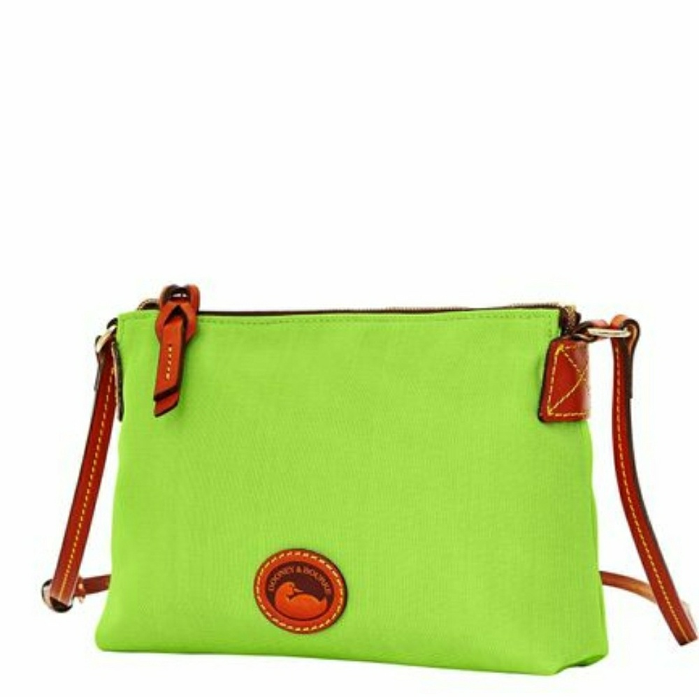 Dooney & Bourke Apple Green Crossbody Pouchette