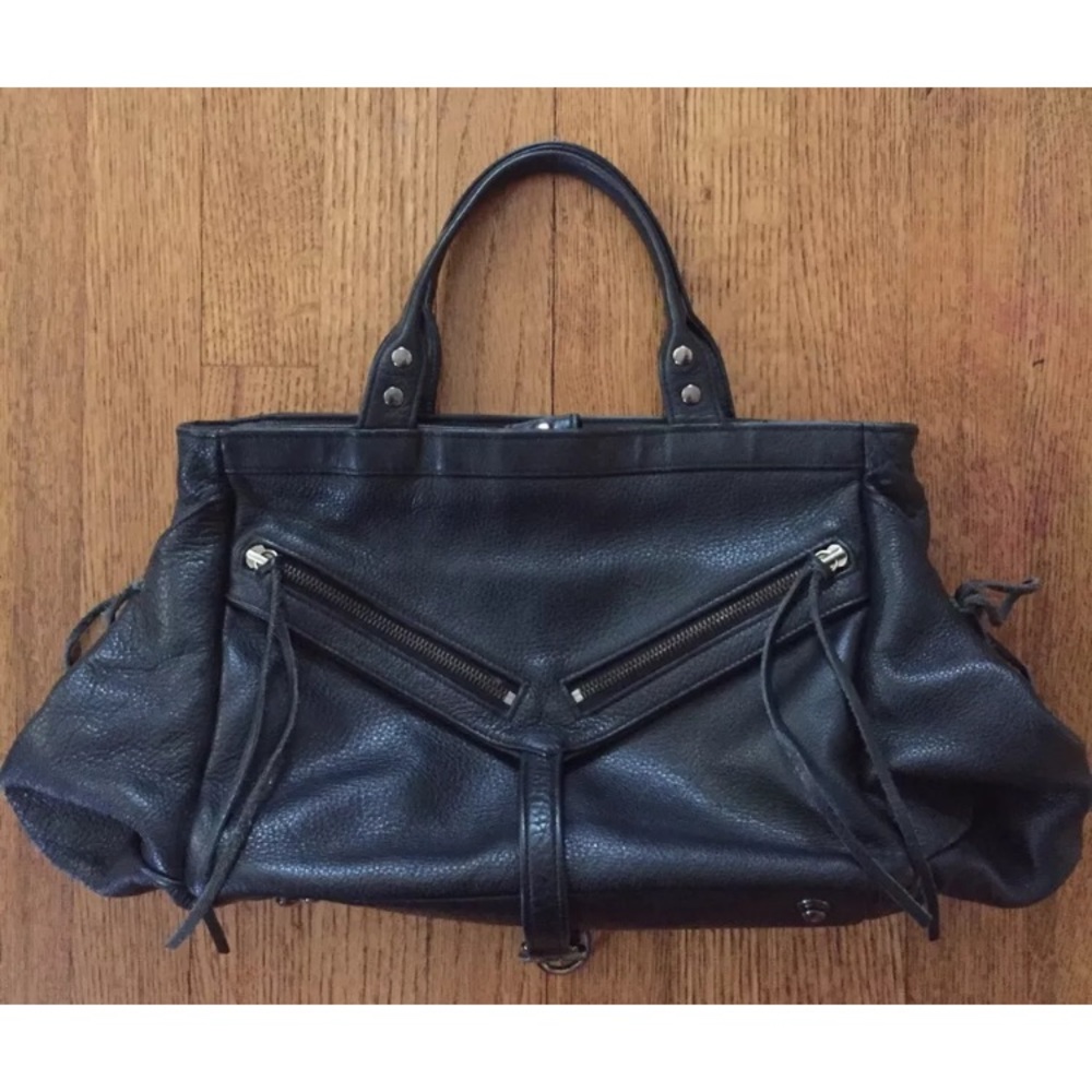 Botkier large Trigger satchel handbag leather