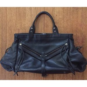 Botkier large Trigger satchel handbag leather