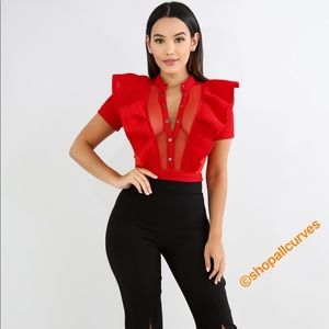 Butterfly net Bodysuit