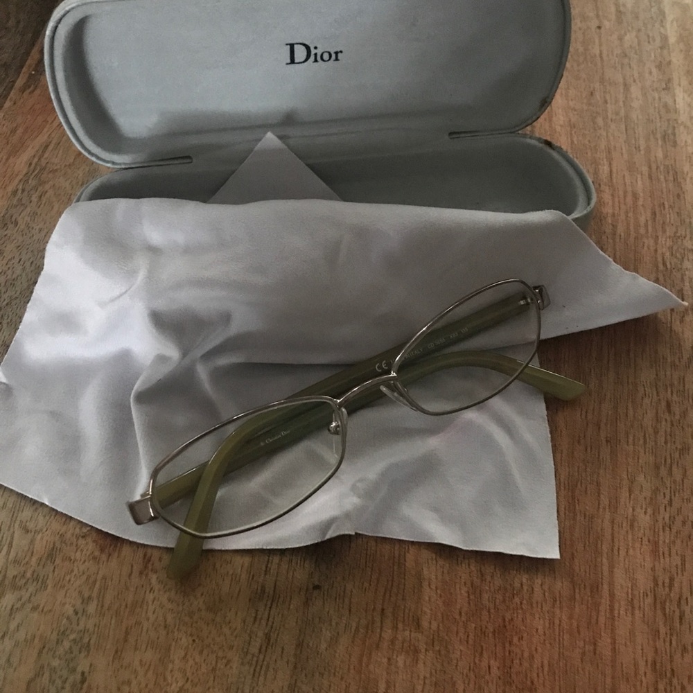 Designer Christian Dior reading glasses
