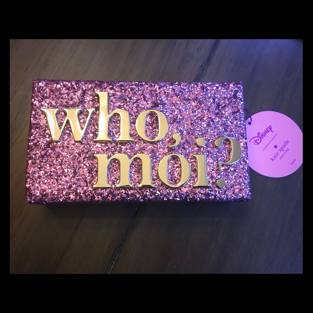 Kate Spade x Disney Who Moi Clutch
