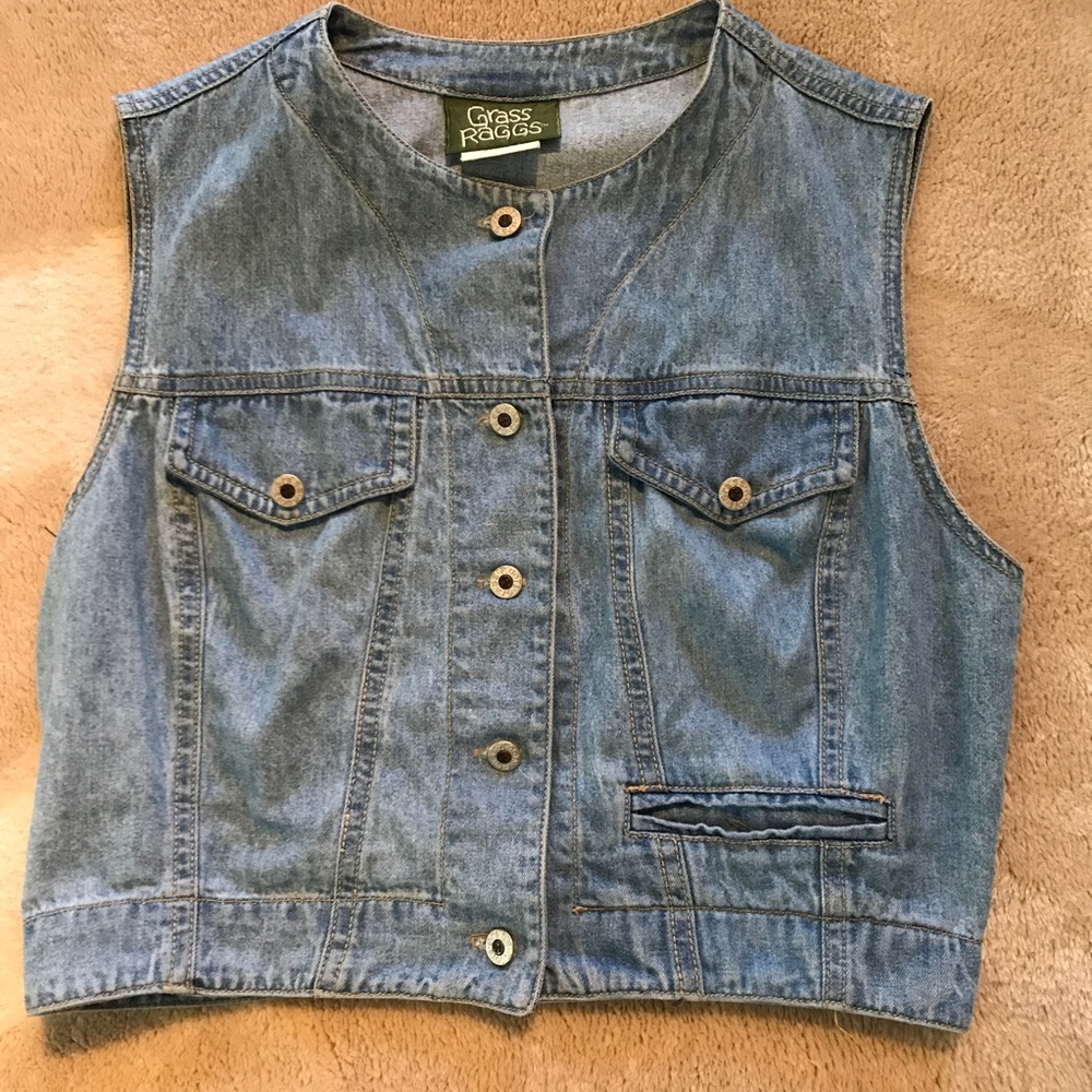 Cropped Jean jacket