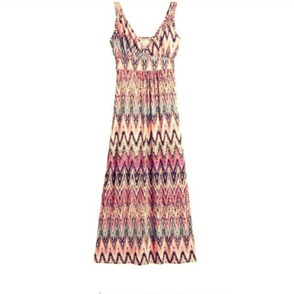 Loveappella chevron maxi dress