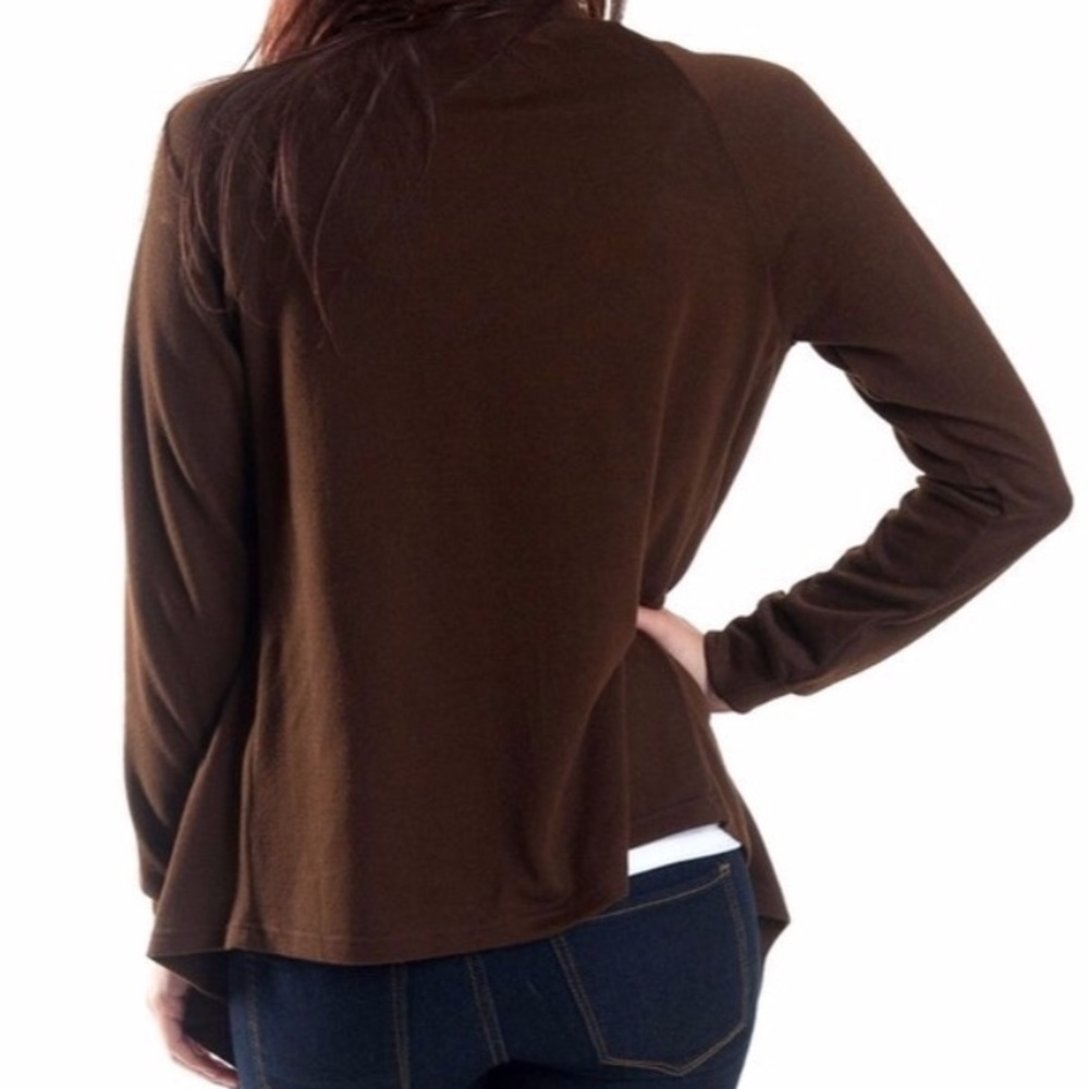 NWT Brown Claire Sweater - Picture 2 of 3