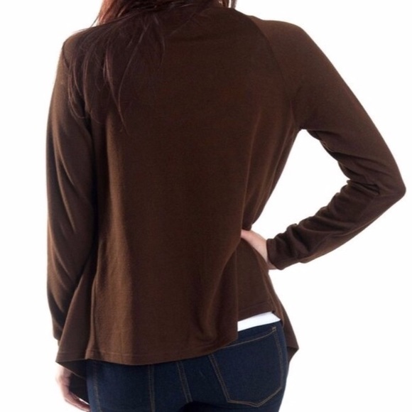 NWT Brown Claire Sweater - Picture 2 of 3