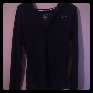 Nike Dri-Fit Running Top W/ Hood