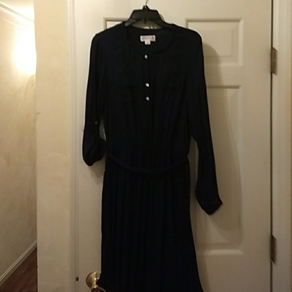 Nanette Lepore size 8 blue asymmetrical dress