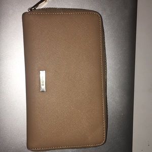 beige wallet from ALDO
