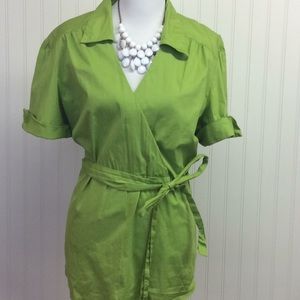 Ashley Stewart Wrap Blouse