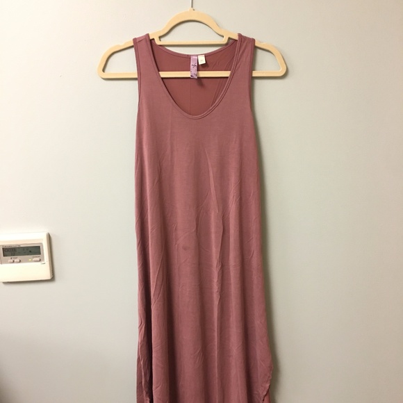 Francesca's Alya High-Low Blush Colored Dress - Picture 1 of 2