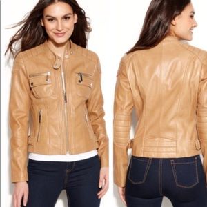 Michael Kors leather jacket.