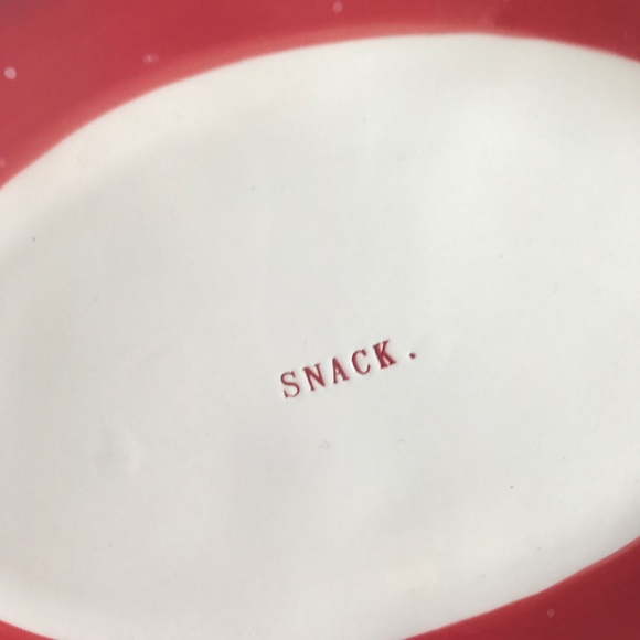 ❌SOLD ❌Rae Dunn By Magenta Christmas Red Polka Dot - Picture 2 of 3