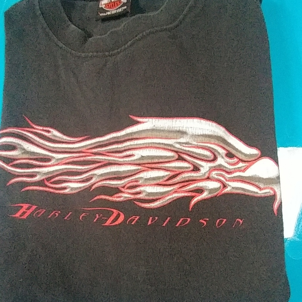 EUC Harley Davidson large long sleeve t shirt