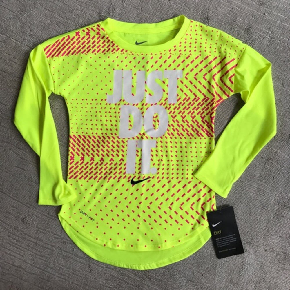 SALE Nike Just Do It Tee Girls - Picture 2 of 4