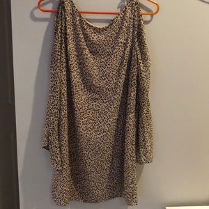 Leopard print dress