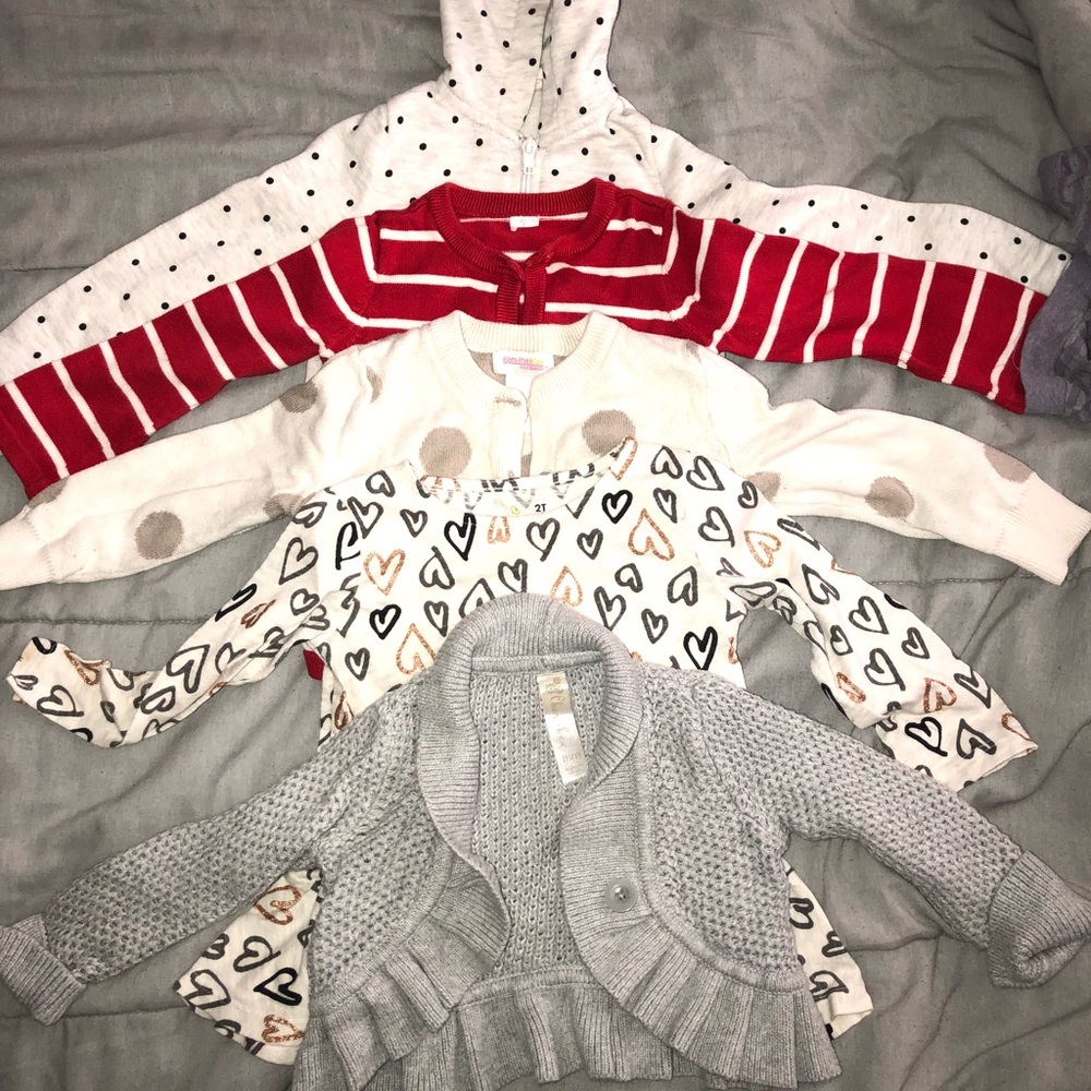 Toddler sweaters cardigans 2t girls